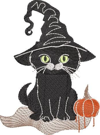 BFC32056 Blackie the Halloween Cat
