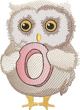 BFC32158 Cute Little Animals Alpha O