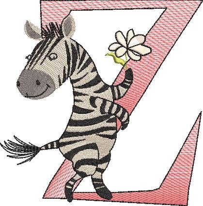 BFC32169 Cute Little Animals Alpha Z