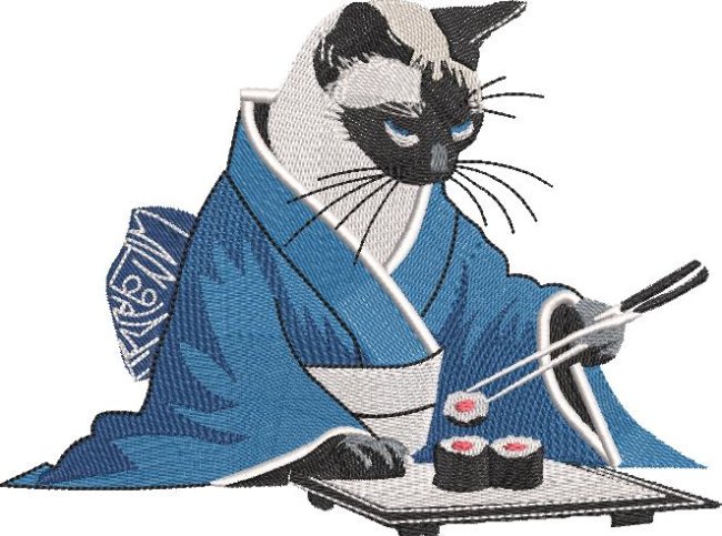 BFC32170 Sushi Cat 1