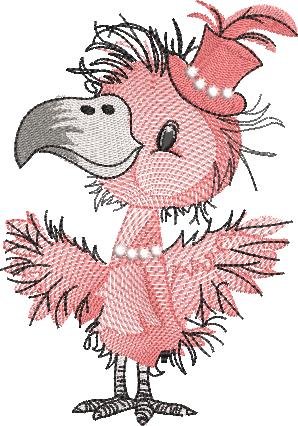 BFC32304 Quirky Flamingos