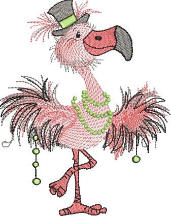 BFC32304 Quirky Flamingos
