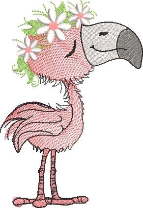BFC32304 Quirky Flamingos