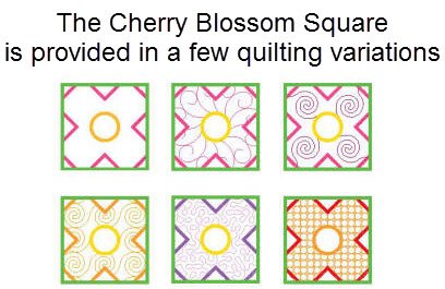 CCQ0289 - Cherry Blossom Square