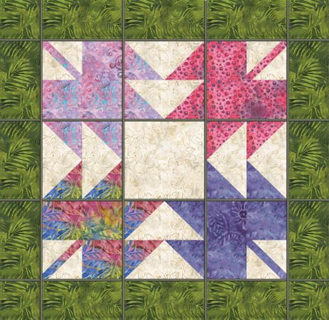 CCQ0461 -  POINTS Set 16 - Maple Leaf Quilt