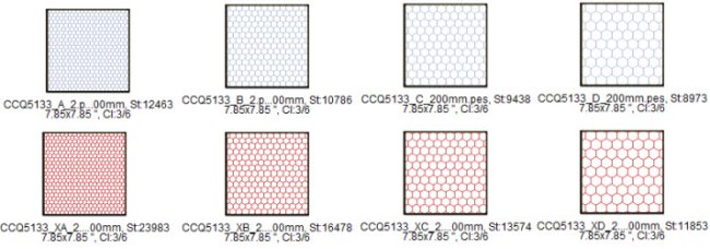 CCQ5133 - Honeycomb Quilting Set