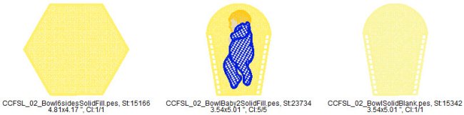 CCQFSL001 - Freestanding Lace Baby Basket