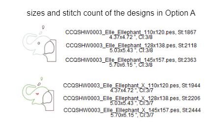 CCQSHW0003 - Elle Elephant