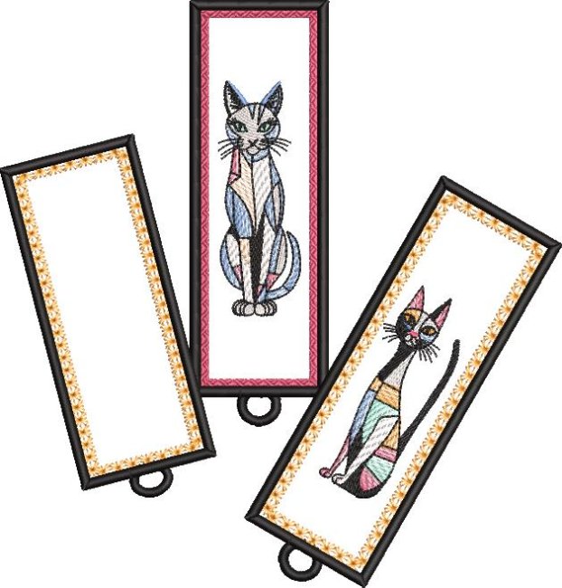 Picasso Style Bookmarks