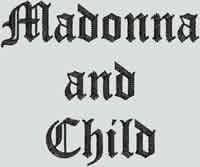 BFC1061 Window-Madonna and Child