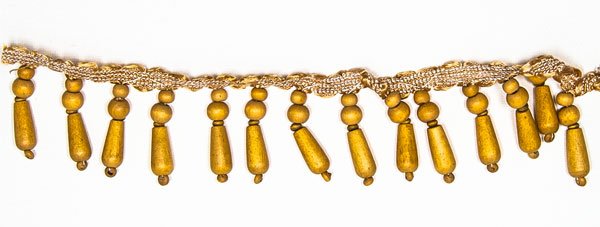 Wooden Beaded Fringe