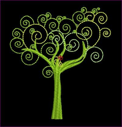 BFC32030 Tree of Swirls