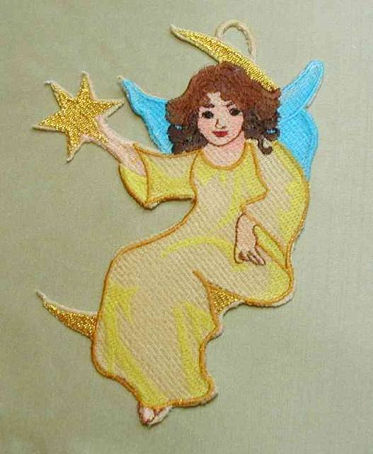 BFC0152  Free Standing Victorian Angel Ornaments