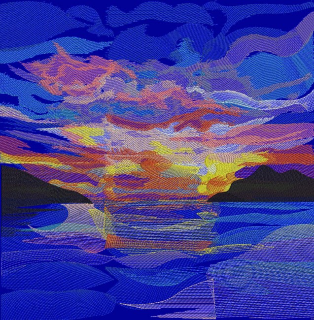 BFC1594 Backgrounds - Sunset