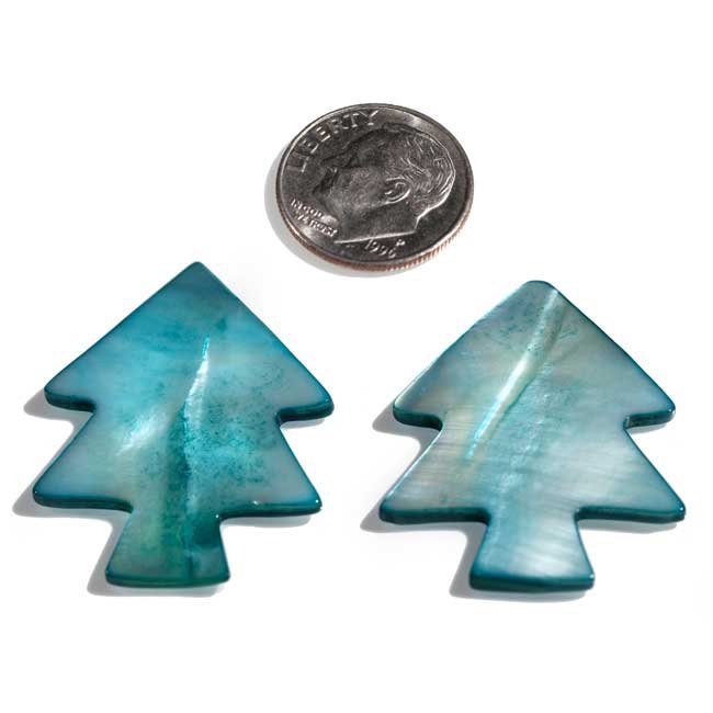 Aqua Christmas Trees