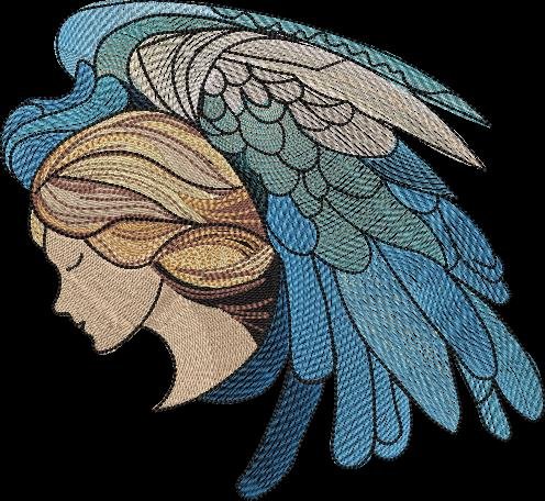 BFC32266 Stained Glass Angel