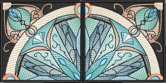 BFC32272 Art Deco Block 2