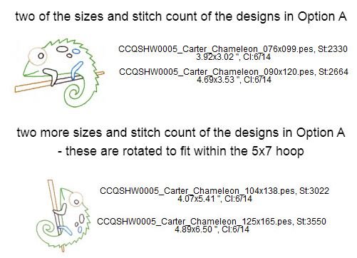 CCQSHW0005 - Carter Chameleon