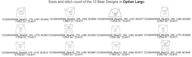 CCQSHW0008 - Bunches of Bears