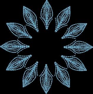 BFC32274 Flower Medallion