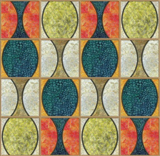 CCQ0405 - Curvaceous Squares