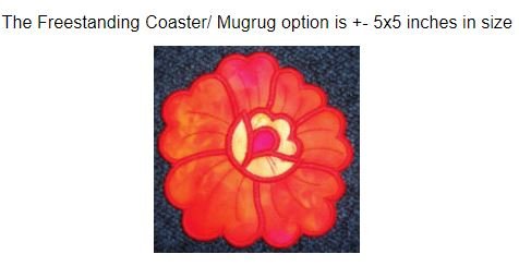 CCQ0414 - Floral Mug Rug