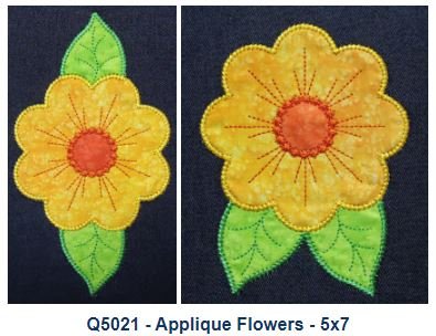CCQ5021 - Applique Flowers