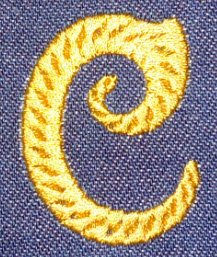 CCQ5051-Decorative Alphabet Uppercase