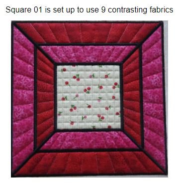 CCQ5076 - Cheryls Frame Squares