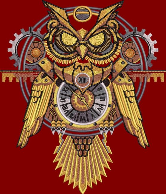 BFC1872 Noble Steampunk Owl